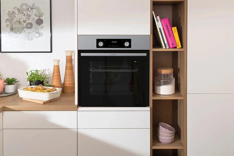 Духовой шкаф Электрический Gorenje BO6737E02NX черный фото 10