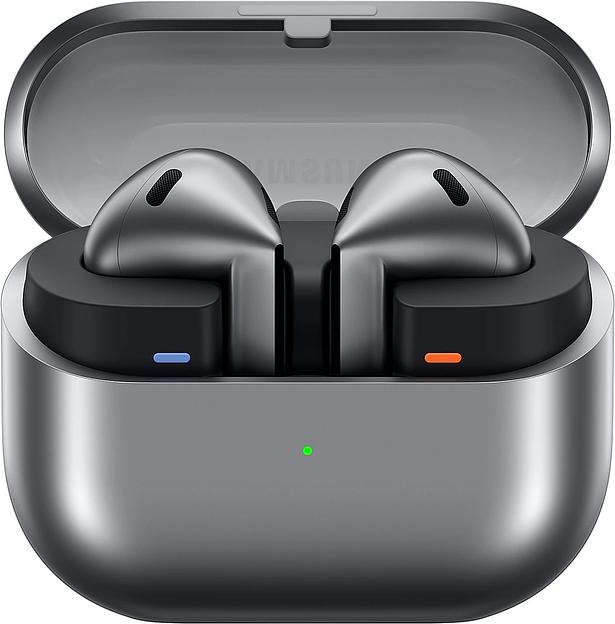 Гарнитура вкладыши Samsung Galaxy Buds 3 серебристый беспроводные bluetooth в ушной раковине (SM-R530NZAACIS) фото 1