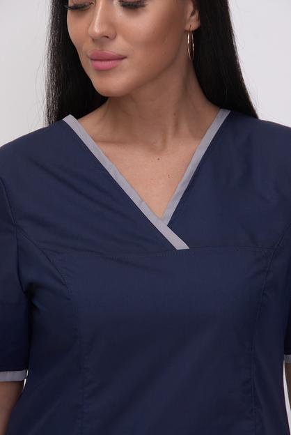 Костюм хирурга женский с отделкой ОПТ фото 4