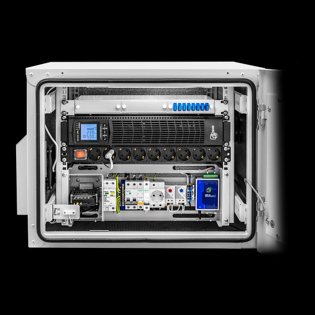 Шкаф уличный всепогодный 9U глубина 600мм (нагрев, охлаждение, контроль климата, ERD ) фото 9