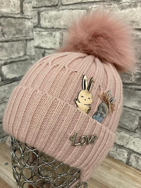 Шапка детская зимняя для девочки фото 3