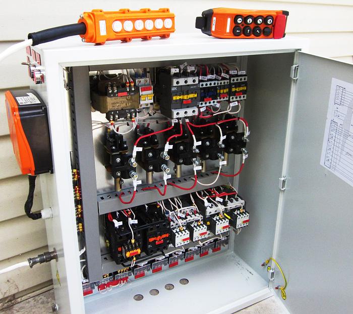 Услуга по сборке шкафа управления кран-балки г/п 5 т фото 1