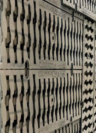 Решётка РЧЩ Norma DN100 С250 «Косичка» опт фото 1