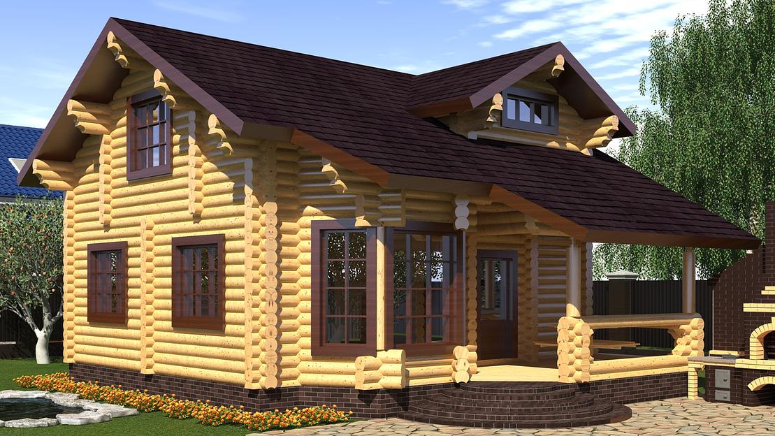 Проект дома ДД-106-4 12,6x8,5 фото 1