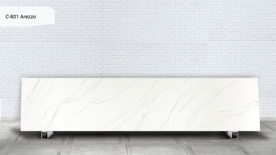 Кварцевый камень Grandex «C-801 Arezzo» ОПТ фото 5