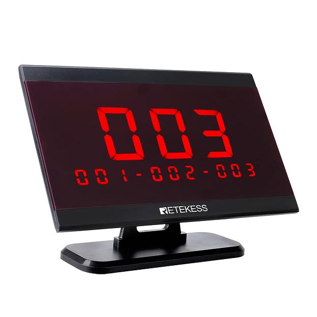 Табло вызова персонала Retekess R22105, черное фото 2