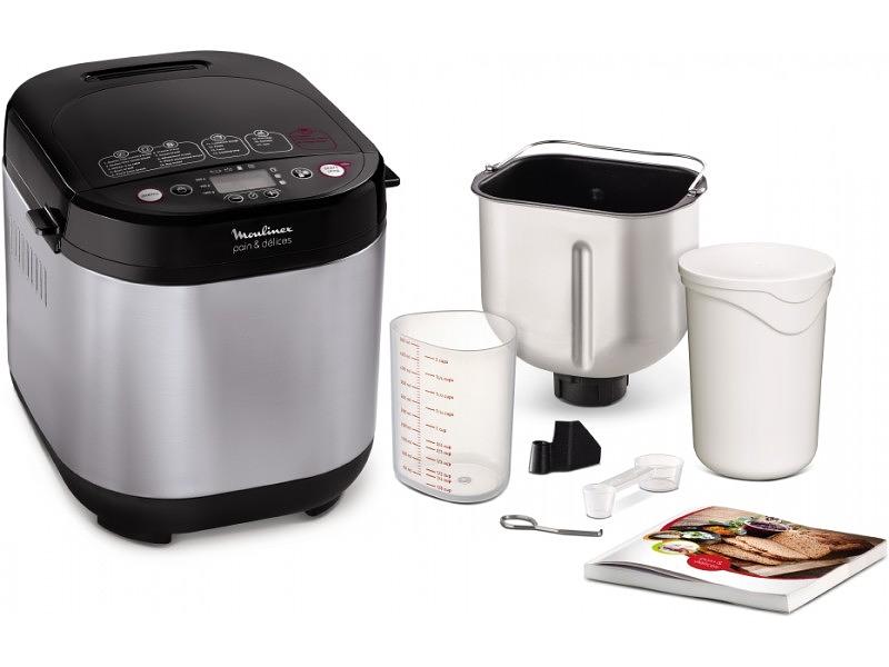 Хлебопечь Moulinex OW240E30 650Вт серебристый/черный фото 2