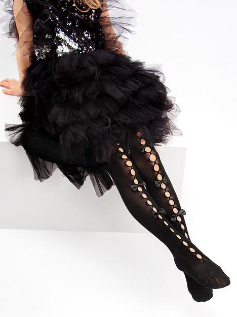 Колготки для девочки Соль&Перец чёрный, арт.SP500 ОПТ фото 8