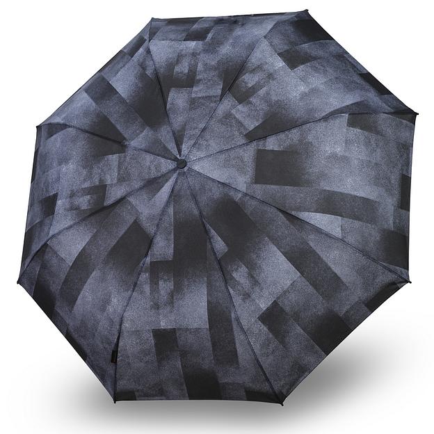 Зонт Knirps автомат T.201 Medium Duomatic CLEAR STONE ECOREPEL 95 3201 8550 фото 1