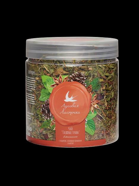 Чай «Таежные травы», банка ПЭТ ОПТ фото 1