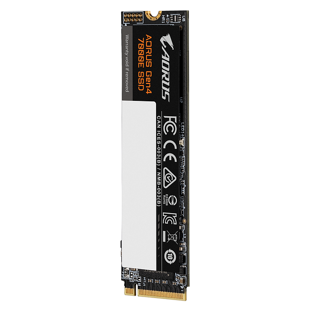 Твердотельный накопитель SSD Gigabyte M.2 2280 2TB AORUS Gen4 7000E AG470E2TB PCI-Express 4.0 x4, NVMe 1.4 7100/6100 фото 4