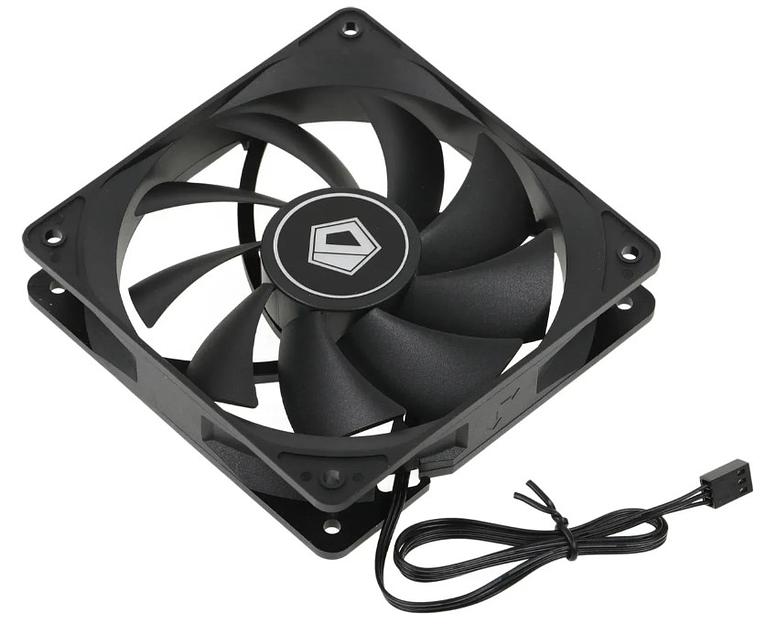 Вентилятор для корпуса FL-12025K 3PIN ID-COOLING фото 2