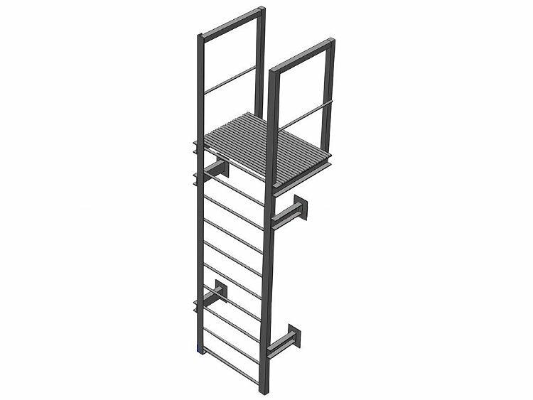 Изготовление пожарных эвакуационных лестниц П-1.1 фото 1