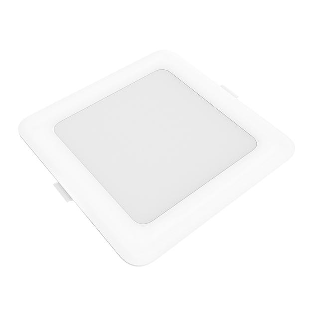 Светильник светодиодный ДВО 12 Вт 4000К 1000 лм 170-260В IP20 145х145х26мм монт разм 120х120мм Пластик Elementary Gauss фото 2