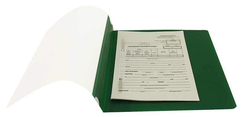 Папка-скоросшиватель Бюрократ Люкс -PSL20A5GRN A5 прозрач.верх.лист пластик зеленый 0.14/0.18 фото 4