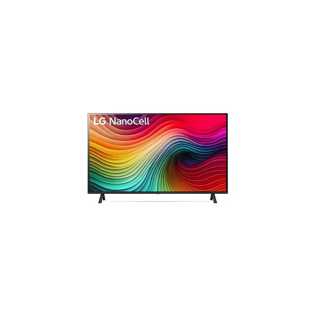 43" Телевизор LG 43NANO80T6A.ARUG, NanoCell, 4K Ultra HD, синяя сажа, СМАРТ ТВ, WebOS фото 1