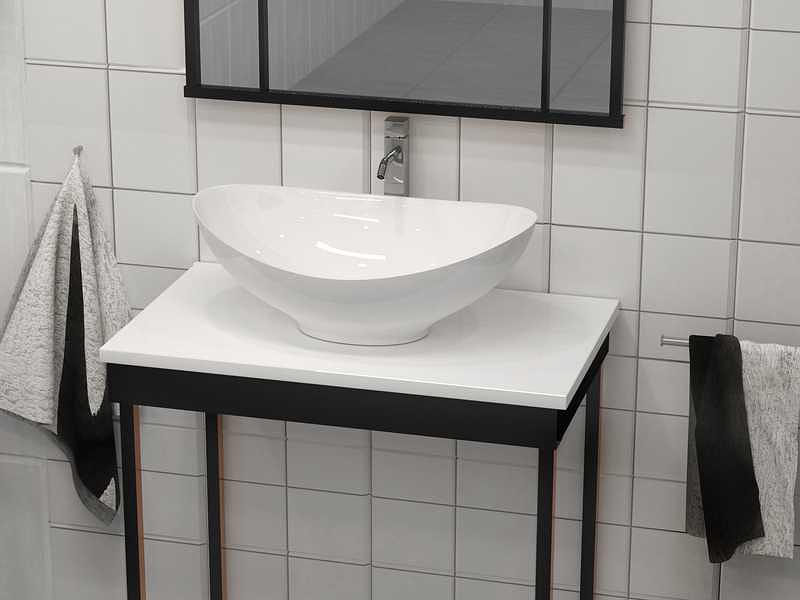 Раковина накладная для ванной комнаты Марко «Ореол» ОПТ фото 1