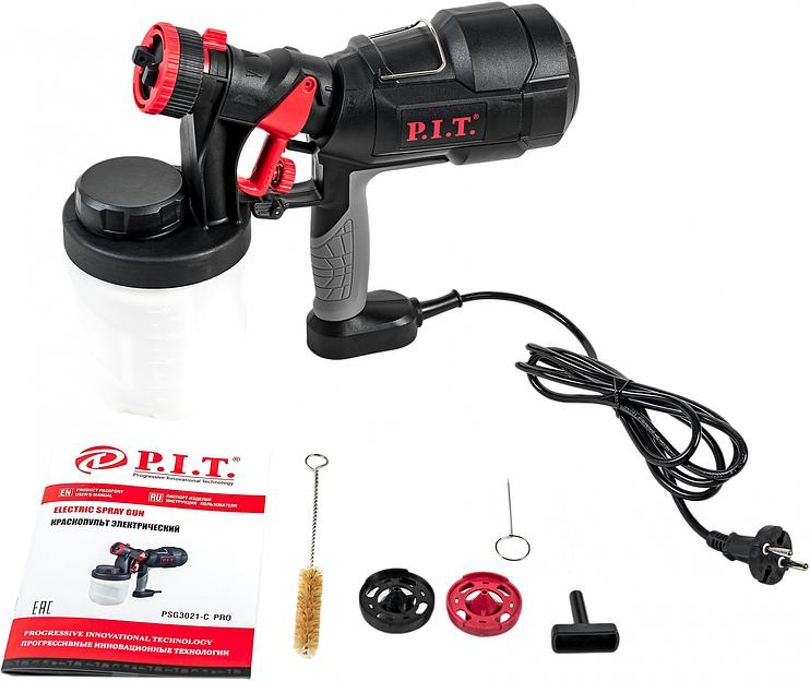 Краскораспылитель P.I.T. Мастер 0.8л/мин соп.:0.8мм бак:0.9л фото 2