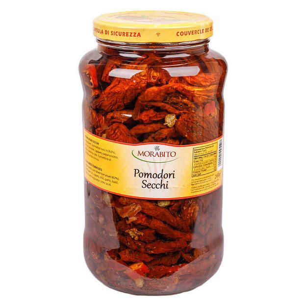 Вяленые томаты с каперсами Pomodori Secchi Morabiato (Италия) ОПТ фото 1
