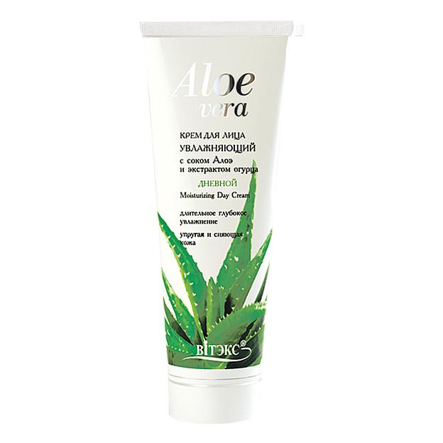 Витэкс алоэ крем дневной увлажняющий с экстрактомактом огурца 75мл фото 1