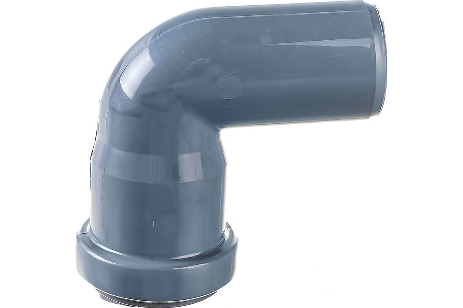 Отвод канализационный 87.5 град. 40 фото 2