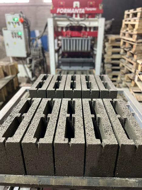 Керамзитоблок перегородка М-35 390×90×188, 152 шт/м³ (1450 кг/м³) опт фото 2