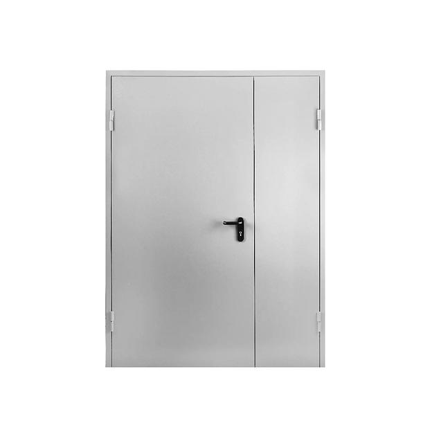 Противопожарная дверь РПК ДМПГ-60-2 левая 128х208см светло-серый фото 1