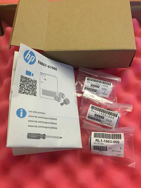 Комплект роликов обходного лотка HP LJ M604/M605/M606 (E6B67-67906) фото 2