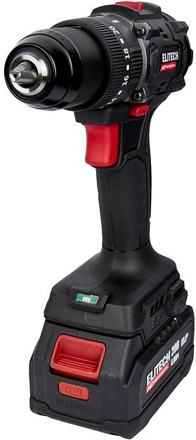 Дрель-шуруповерт Elitech CD 20ISL2 (E2201.041.02) 80Вт аккум. патрон:быстрозажимной (кейс в комплекте) (205723) фото 2