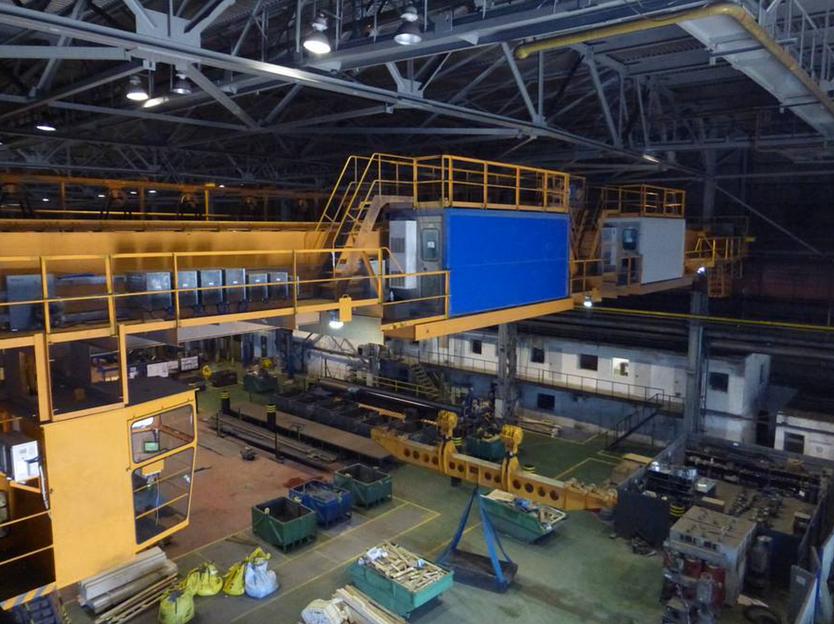 Кран мостовой электрический c гибким подвесом траверсы фото 2