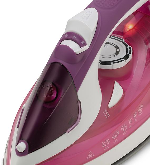 Утюг Vitek VT-8354 2600Вт фиолетовый/белый фото 2
