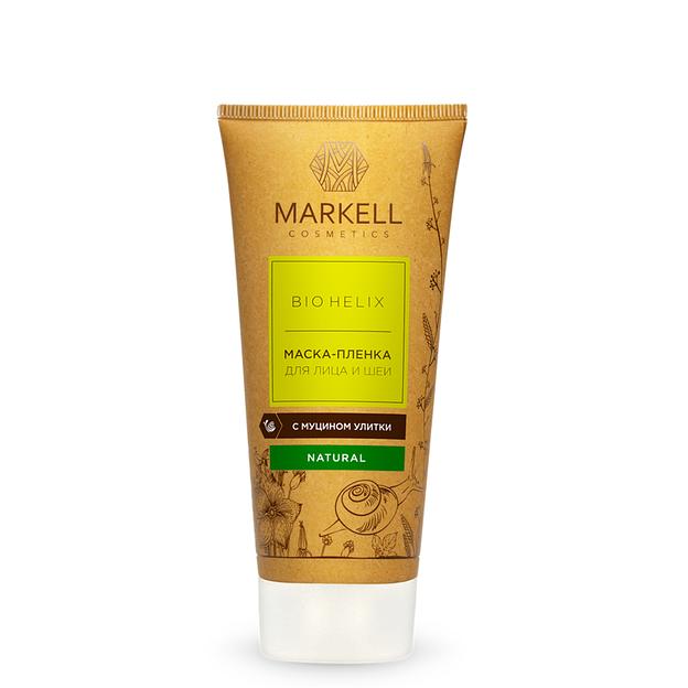 Markell маска-пленка для лица и шеи с муцином улитки, 100 мл фото 1