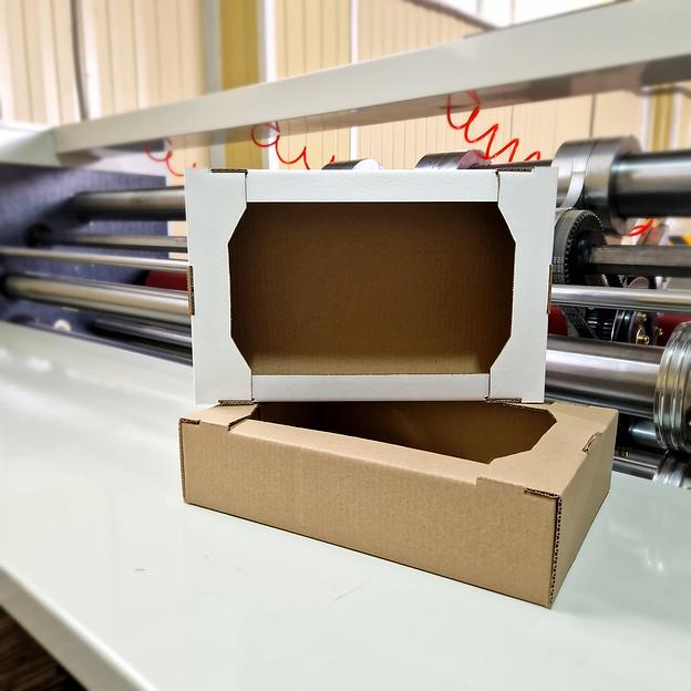 Кондитерский лоток 258×147×50 мм бурый/белёный, под заказ фото 2