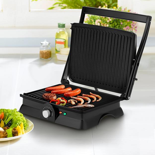 Электрогриль Maxwell MW-1960 2000Вт стальной фото 6