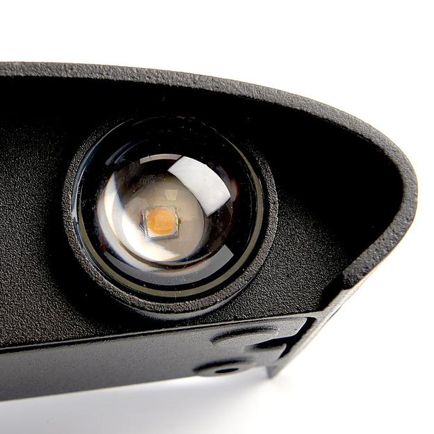 Светильник светодиодный уличный ДБУ-6х1w вверх/вниз 4000K IP54 черный фото 2