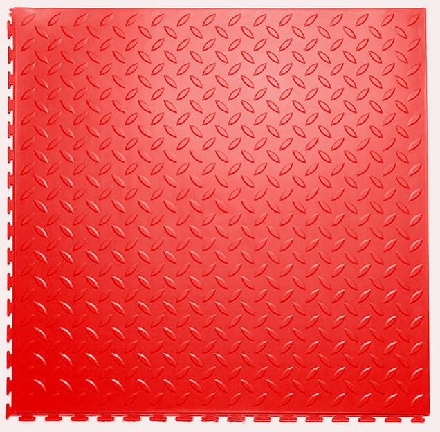 Sold Grain-lock универсальное покрытие, толщина 5 мм, Цвет Красный RAL 3020, Толщина модуля 5 мм. фото 1