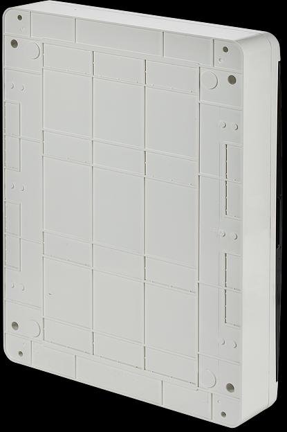 Корпус пластиковый ЩРН-П-54 IP41 черн. прозр. дверь TEKFOR IEK TF5-KP12-N-54-41-K01-K03 фото 4