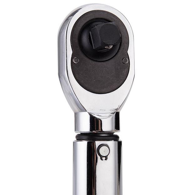 Ключ Deli Динамометрический ключ предельный Deli DL-YN-40200 40-200Нм, 1/2", головка Cr-Mo, 72 зуба, точность +/- 3%, противоскользящая рукоятка, кейс фото 2
