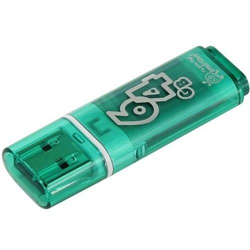 Smartbuy USB Drive 64Gb Glossy series Green SB64GBGS-G фото 1