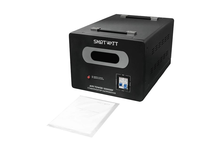 Стабилизатор напряжения Smartwatt Tower 10000RF 10000ВА черный фото 1