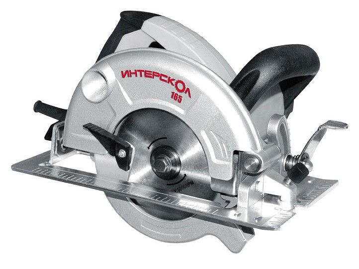 Циркулярная пила (дисковая) Интерскол ДП-165/1200 1200Вт (ручная) фото 1