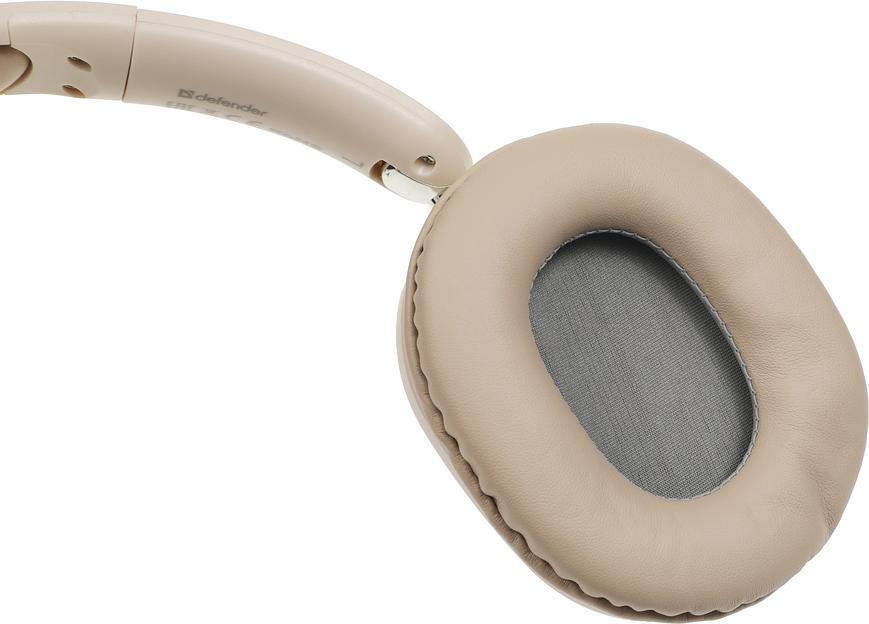 Гарнитура беспроводная DEFENDER (63642) FreeMotion B640 бежевый, микрофон, Bluetooth фото 9