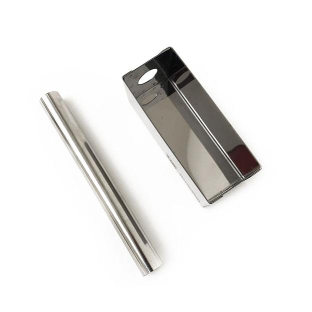 Форма для кекса с трубкой 120x45x55 мм нержавеющая сталь фото 4