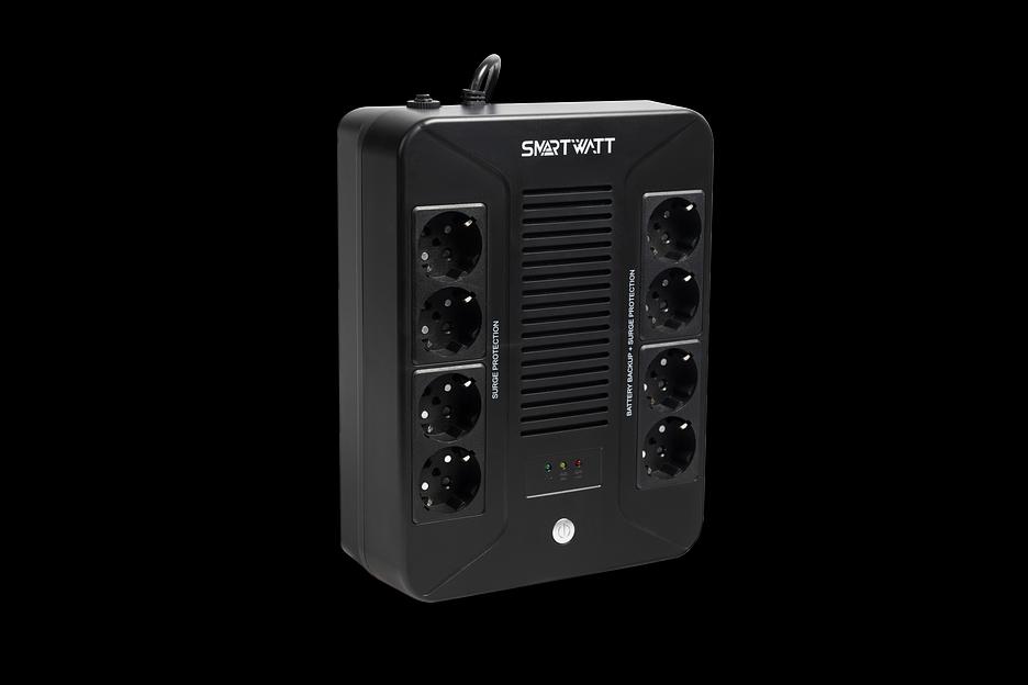 Источнико бесперебойного питания SMARTWATT UPS SAFE PRO LCD 800 фото 1