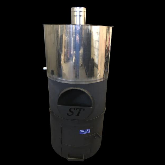 Банная печь «Standart 18» укороченная топочная камера, бак из нержавеющей стали фото 1