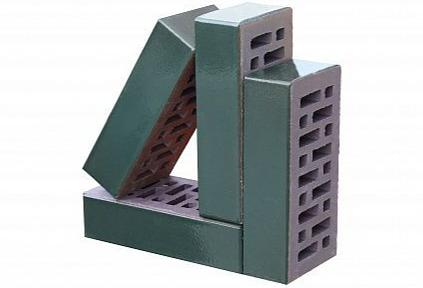 Кирпич керамический лицевой Recke Glanz 5-28-00-0-00 1NF М200 опт фото 4