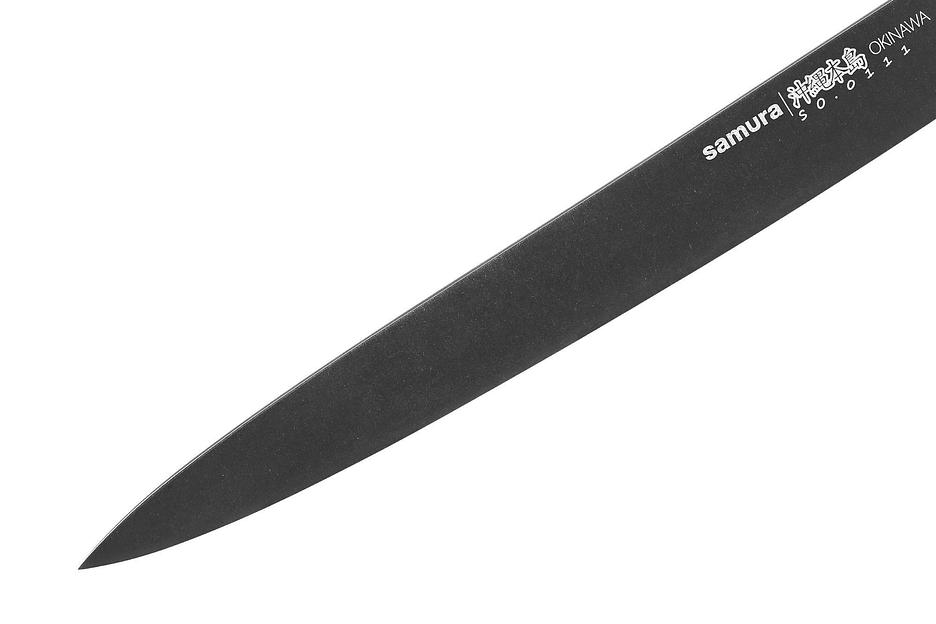 Нож для суши Янагиба Samura Okinawa Stonewash SO-0111B. фото 4