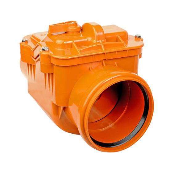 Клапан обратный канализационный 110 мм фото 2