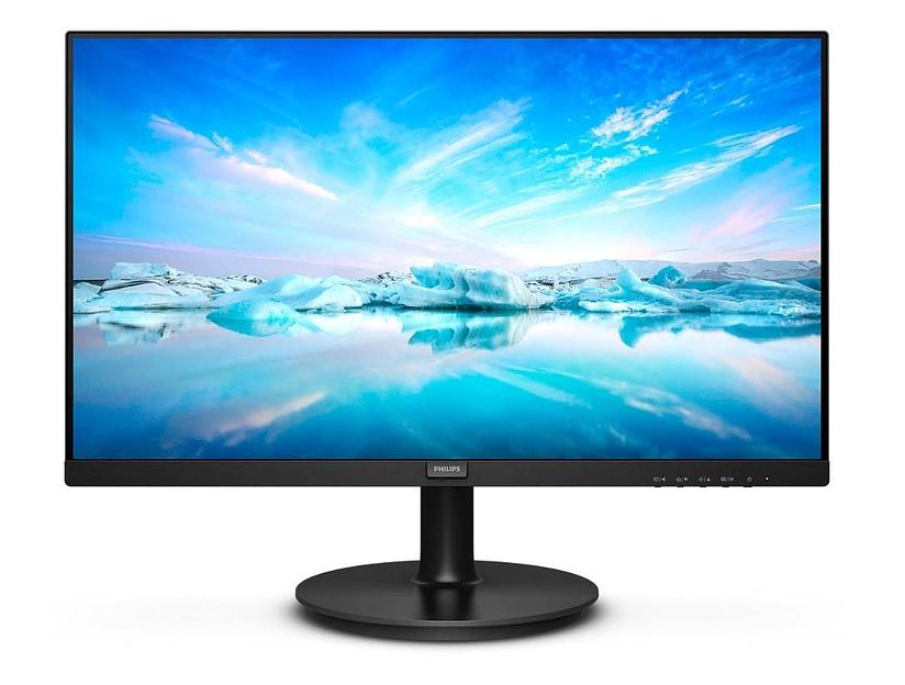 МОНИТОР 21.5" PHILIPS 221V8LB/00 Black (VA, 1920x1080, 120Hz, 1 ms, 178°/178°, 250 cd/m, 3000:1, +HDMI 1.4) фото 1