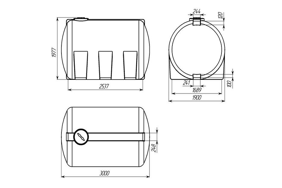 Емкость КАС 8000 H фото 3